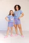 Pijama Feminino Manga Curta Azul Koala Tamanho do P ao GG