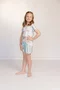 Pijama feminino Manga curta Sortido Tamanho 2 ao 10 Opção Familia