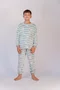 Pijama Fleece Estampado Unissex com Punho do 2 ao 10