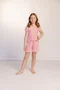Pijama Infantil Short Babado Fru-Fru Liganete