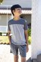Pijama Liso Masculino Bermuda Bolso Poliviscose Juvenil