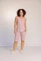 Pijama Pescador Listrado Regata Semi Aberta Visco lycra