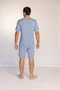 Pijama manga curta masculino