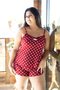 Short Doll Alça Básica Fru-Fru Estampa Liganete Plus Size