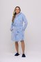 Robe Estampado Com Capuz Feminino Fleece